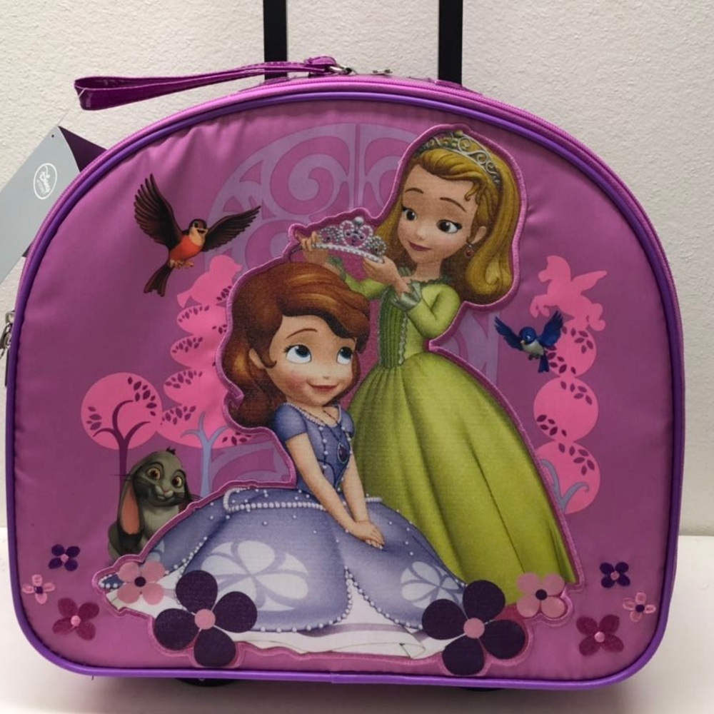 Girls Disney Character Suitcase